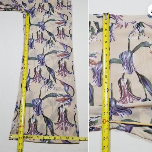 PRETTY LITTLE THING Wide Leg Trouser Pants 6346E1M - Picture 7 of 11